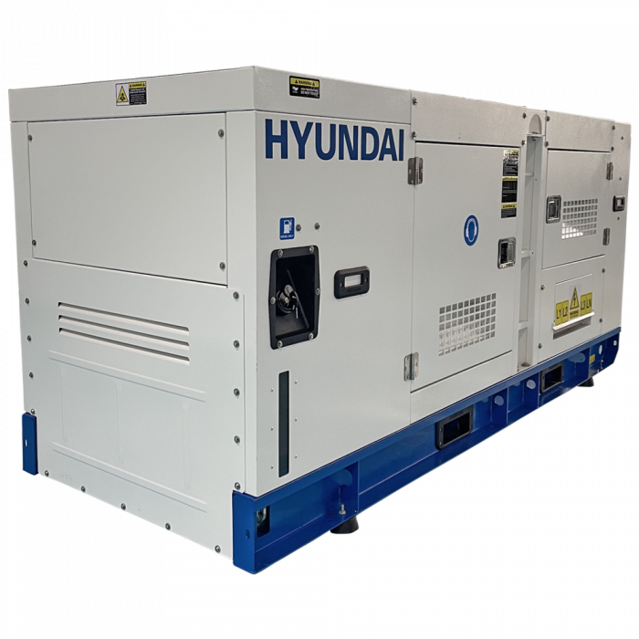 Generator de curent trifazat cu motor diesel Hyundai DHY70L, 62KW, 125L