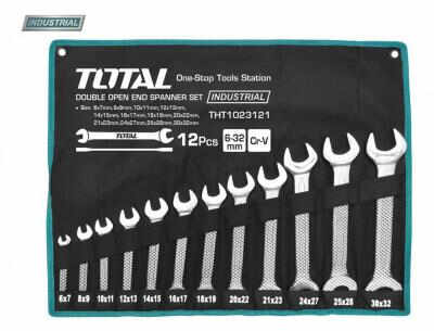 Set Chei Fixe TOTAL, CR-V, 6-32mm, 12buc, INDUSTRIAL