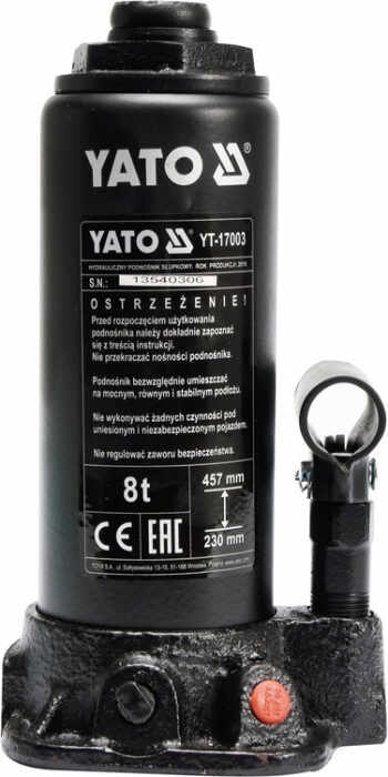 Cric hidraulic cu piston YATO 2-50T 181-480mm