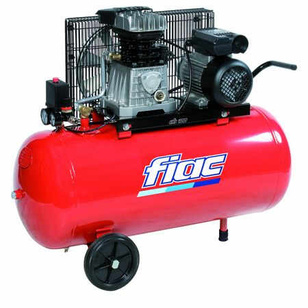 Compresor de aer cu piston FIAC profesional, rezervor 100l, debit 330l min, 10 bar, 230V